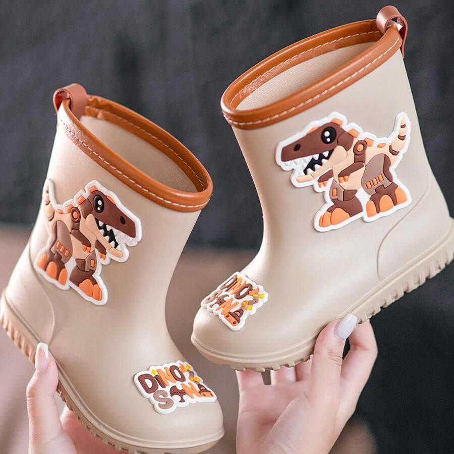 Laarzen voor kinderen baby regenlaarzen voor kinderen cartoon schattig rubberen laarzen antislip waterdichte schoenen laarzen en enkellaarzen rubberen