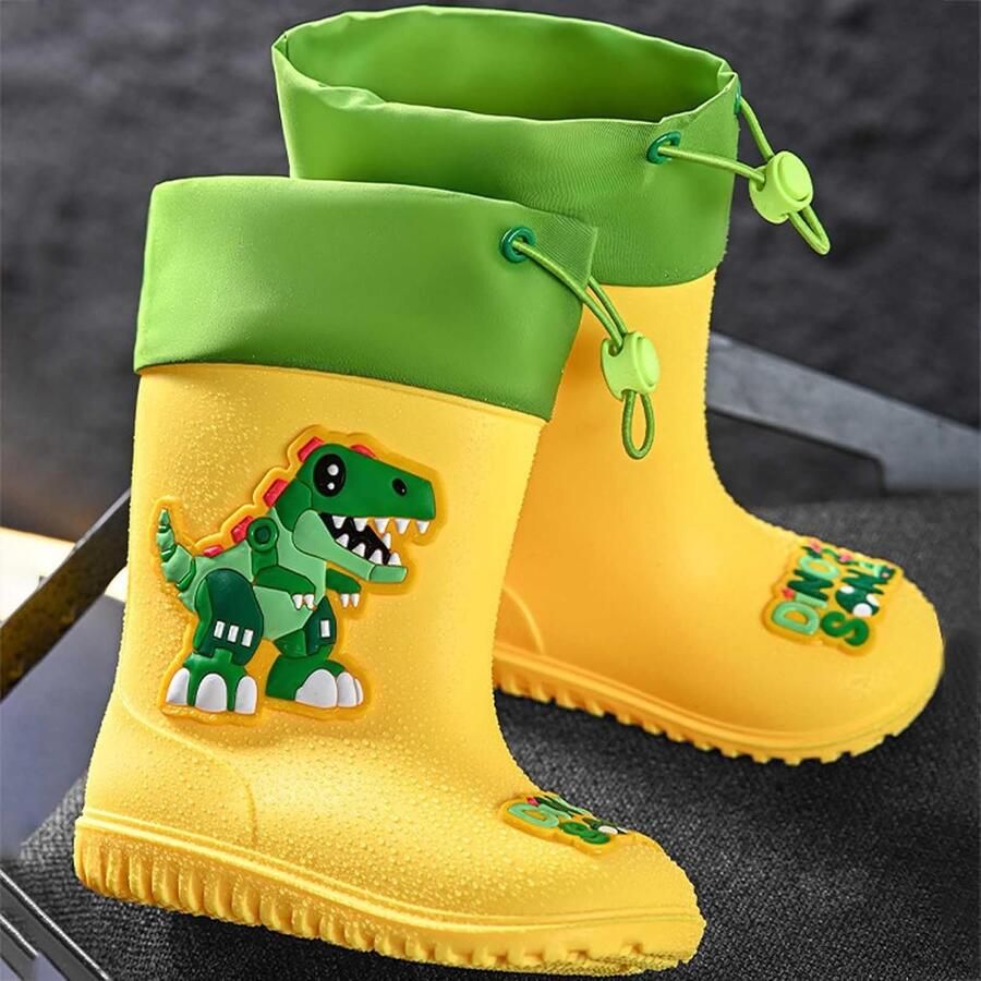 Laarzen voor kinderen baby regenlaarzen voor kinderen cartoon schattig rubberen laarzen antislip rubberen laarzen waterdichte schoenen laarzen en enkellaarzen