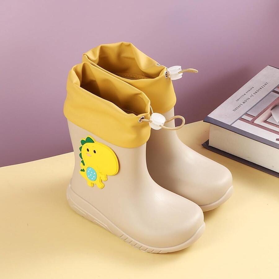 Laarzen voor kinderen baby regenlaarzen voor kinderen cartoon schattig rubberen laarzen antislip voor en waterdichte schoenen rubberen