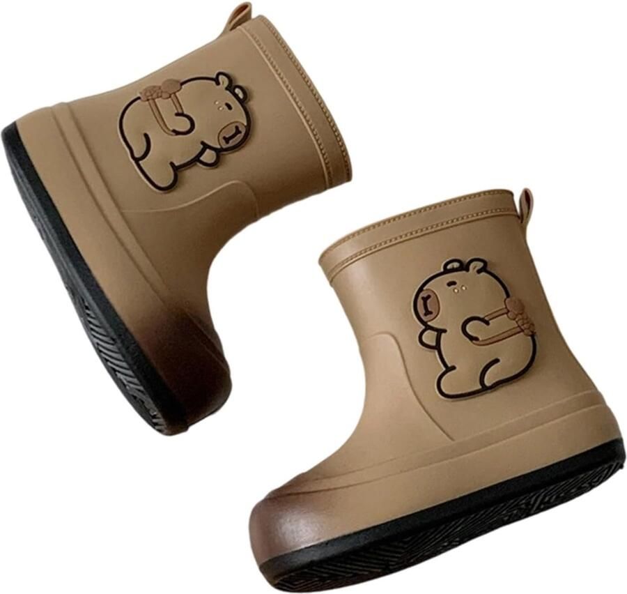 Laarzen voor kinderen baby regenlaarzen voor kinderen cartoon schattig rubberen laarzen antislip waterdichte schoenen rubberen laarzen en enkellaarzen