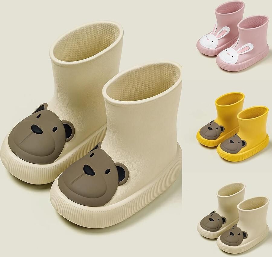 Laarzen voor kinderen baby regenlaarzen voor kinderen cartoon schattig waterdicht antislip rubberen laarzen en laarzen
