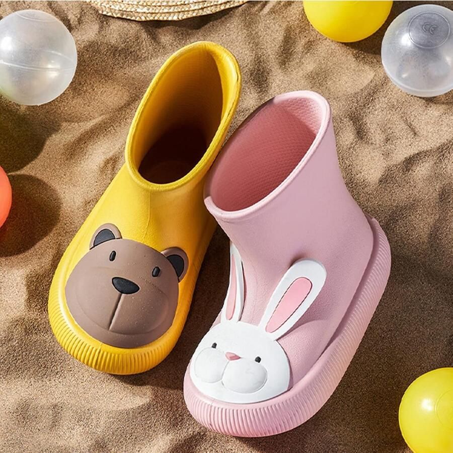 Laarzen voor kinderen baby regenlaarzen voor kinderen cartoon schattig waterdicht antislip rubberen laarzen en laarzen