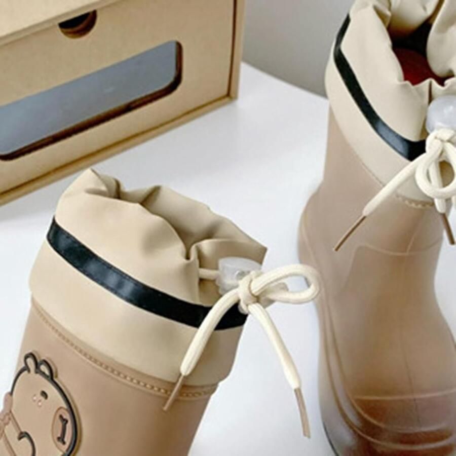 Laarzen voor kinderen baby regenlaarzen voor kinderen cartoon schattige laarzen en enkellaarzen antislip rubberen laarzen waterdichte schoenen rubberen
