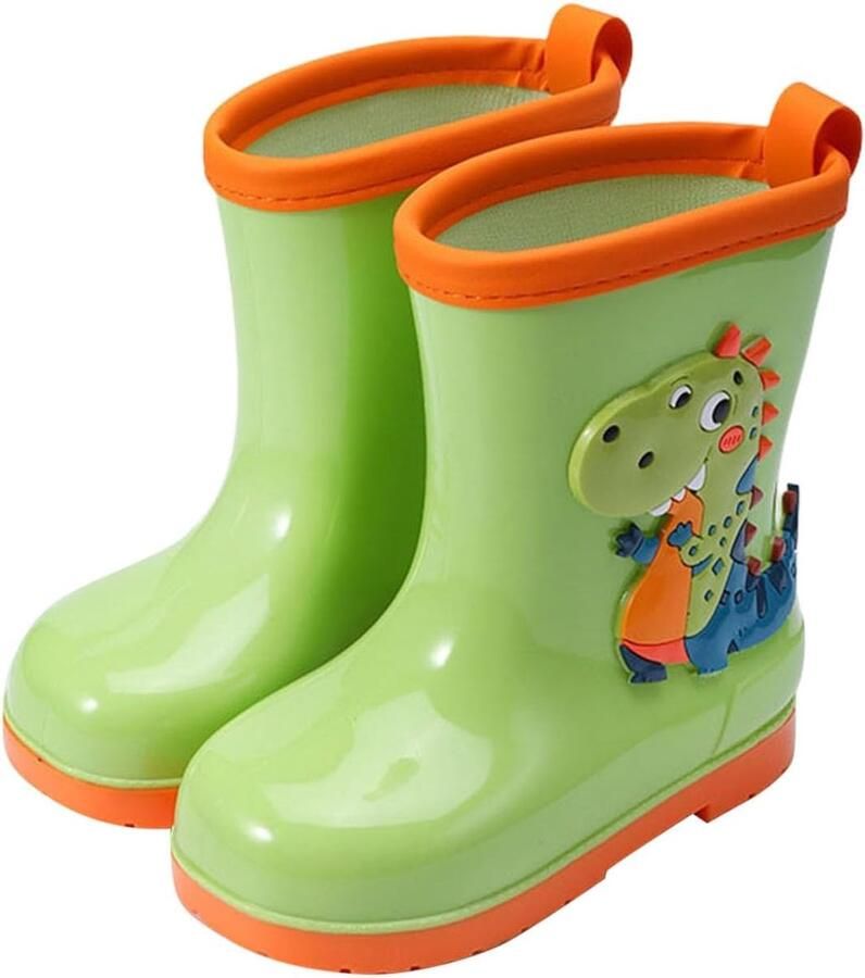 Laarzen voor kinderen baby regenlaarzen voor kinderen cartoon schattige laarzen en enkellaarzen voor en antislip waterdichte schoenen rubberen