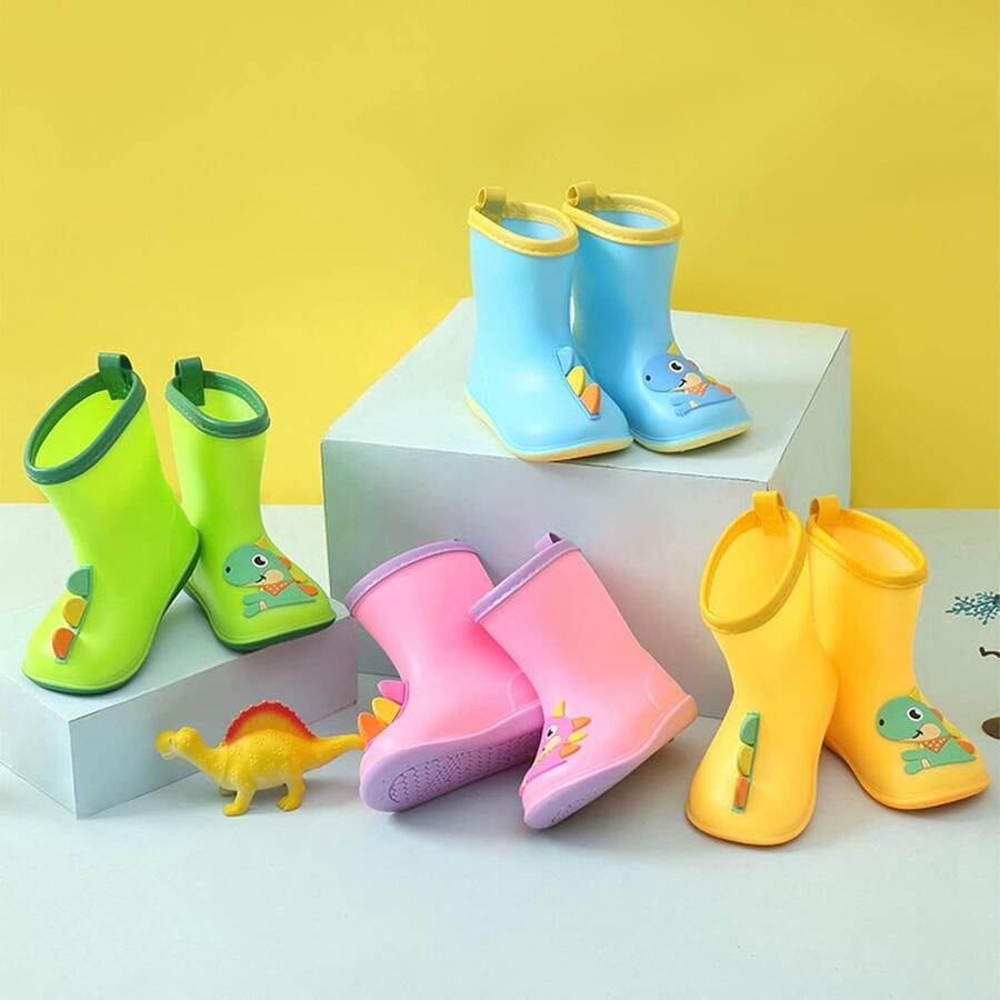 Laarzen voor kinderen baby regenlaarzen voor kinderen cartoon waterboot lente herfst antislip rubberen laarzen waterdichte schoenen laarzen en enkellaarzen