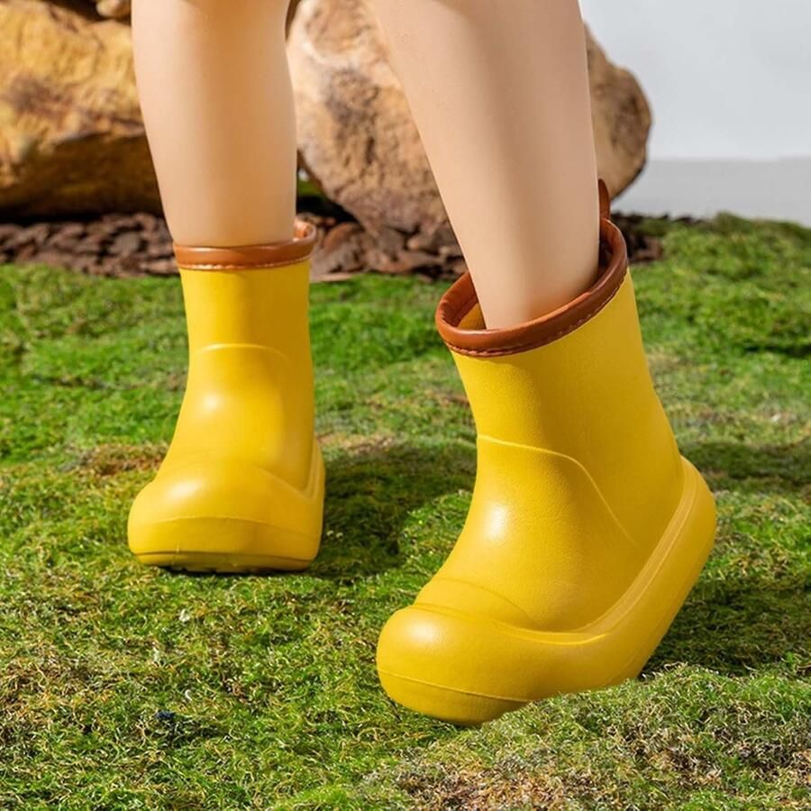 Laarzen voor kinderen baby's antislip regenlaarzen voor kinderen effen rubberen laarzen winterlaarzen en enkellaarzen voor en rubberen