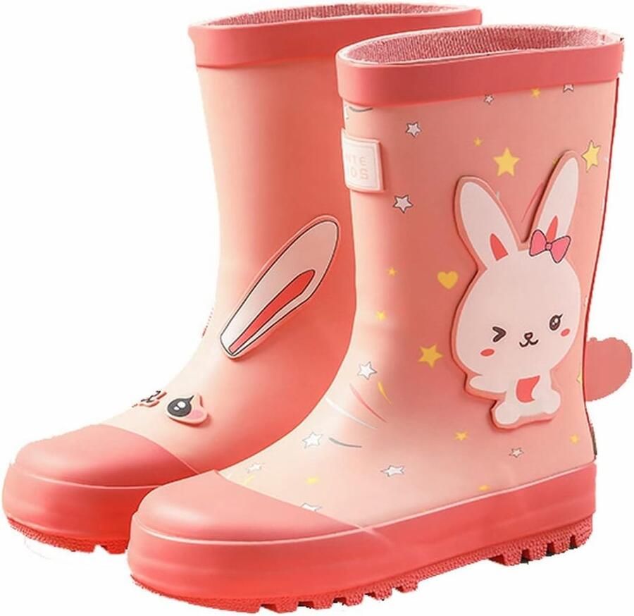 Laarzen voor kinderen baby's regenlaarzen voor kinderen cartoon schattig rubberen laarzen antislip laarzen en enkellaarzen en rubberen