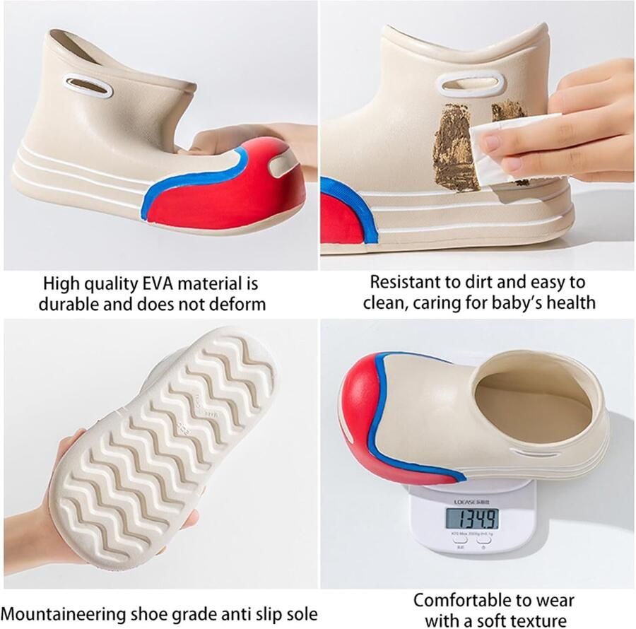 Laarzen voor kinderen baby's regenlaarzen voor kinderen cartoon schattig waterdicht antislip rubberen laarzen en laarzen rubberen