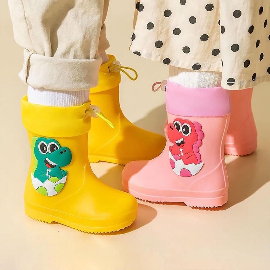 Laarzen voor kinderen baby's regenlaarzen voor kinderen cartoon schattig waterdicht antislip laarzen en enkellaarzen voor en rubberen