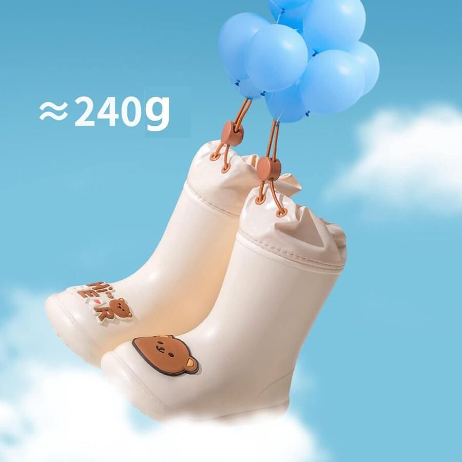 Laarzen voor kinderen baby's regenlaarzen voor kinderen cartoon schattige laarzen en enkellaarzen antislip rubberen laarzen waterdichte schoenen
