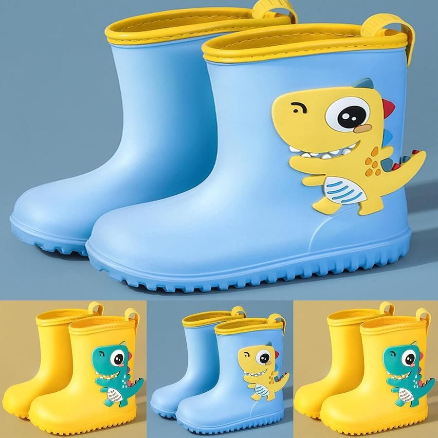 Laarzen voor kinderen baby's regenlaarzen voor kinderen cartoon schattige laarzen en enkellaarzen antislip rubberen laarzen waterdichte schoenen