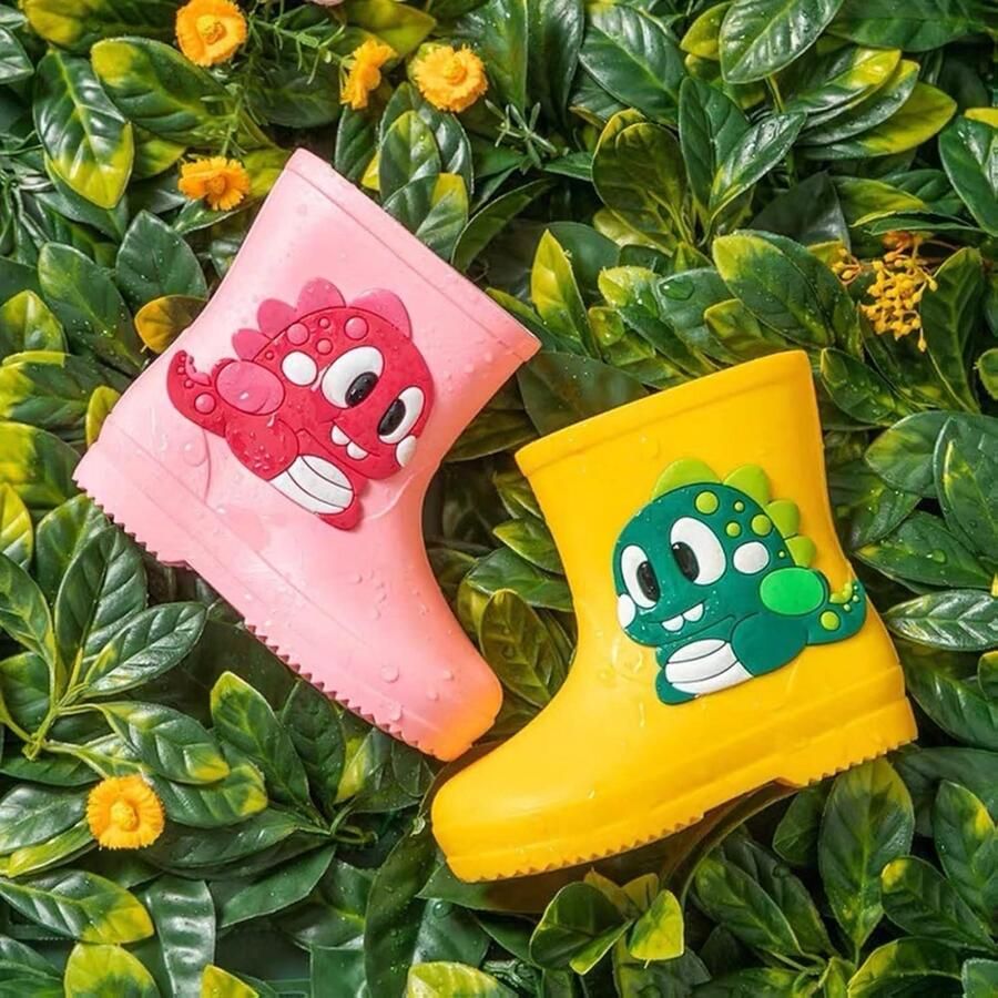 Laarzen voor kinderen cartoon regenlaarzen kinderen baby antislip rubberen laarzen en enkellaarzen waterdichte schoenen waterboot lente