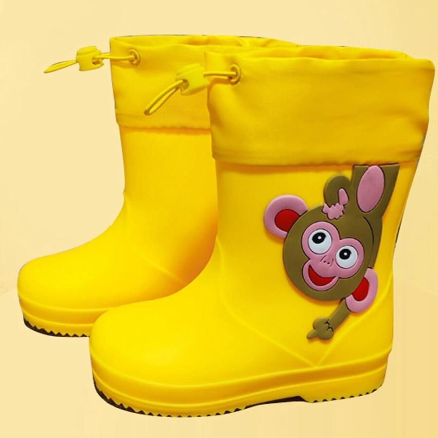 Laarzen voor kinderen cartoon schattig regenlaarzen kinderen baby rubberen laarzen antislip rubberen laarzen waterdichte schoenen laarzen en enkellaarzen
