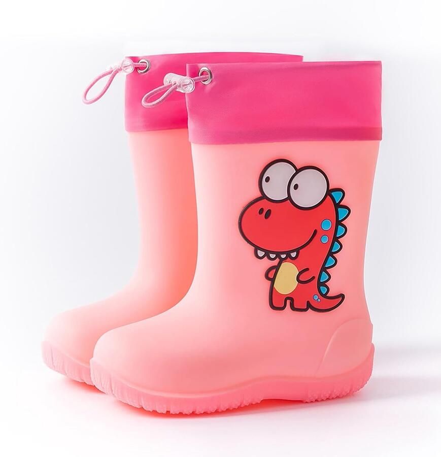 Laarzen voor kinderen cartoon schattig regenlaarzen kinderen baby rubberen laarzen antislip waterdichte schoenen rubberen laarzen en enkellaarzen