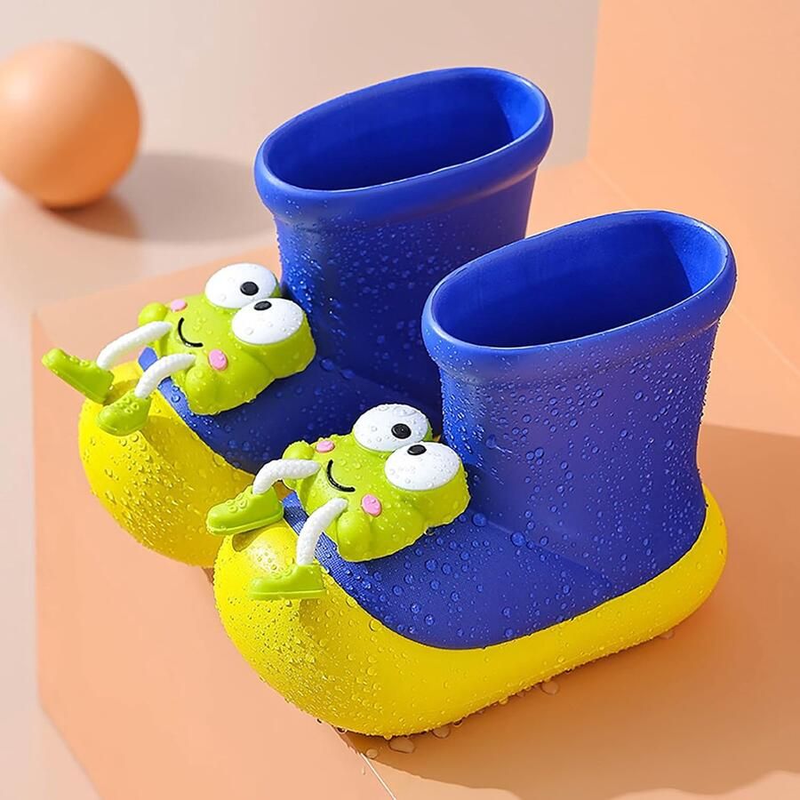 Laarzen voor kinderen cartoon schattig regenlaarzen kinderen baby rubberen laarzen antislip waterdichte schoenen laarzen en enkellaarzen rubberen
