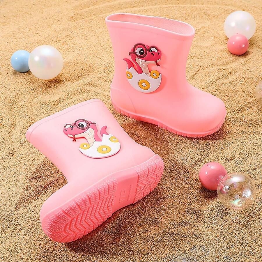 Laarzen voor kinderen cartoon schattig regenlaarzen kinderen baby rubberen laarzen antislip rubberen laarzen en enkellaarzen waterdichte