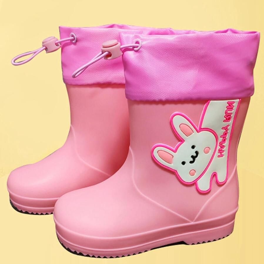 Laarzen voor kinderen cartoon schattig regenlaarzen kinderen baby rubberen laarzen antislip rubberen laarzen waterdichte schoenen laarzen en enkellaarzen