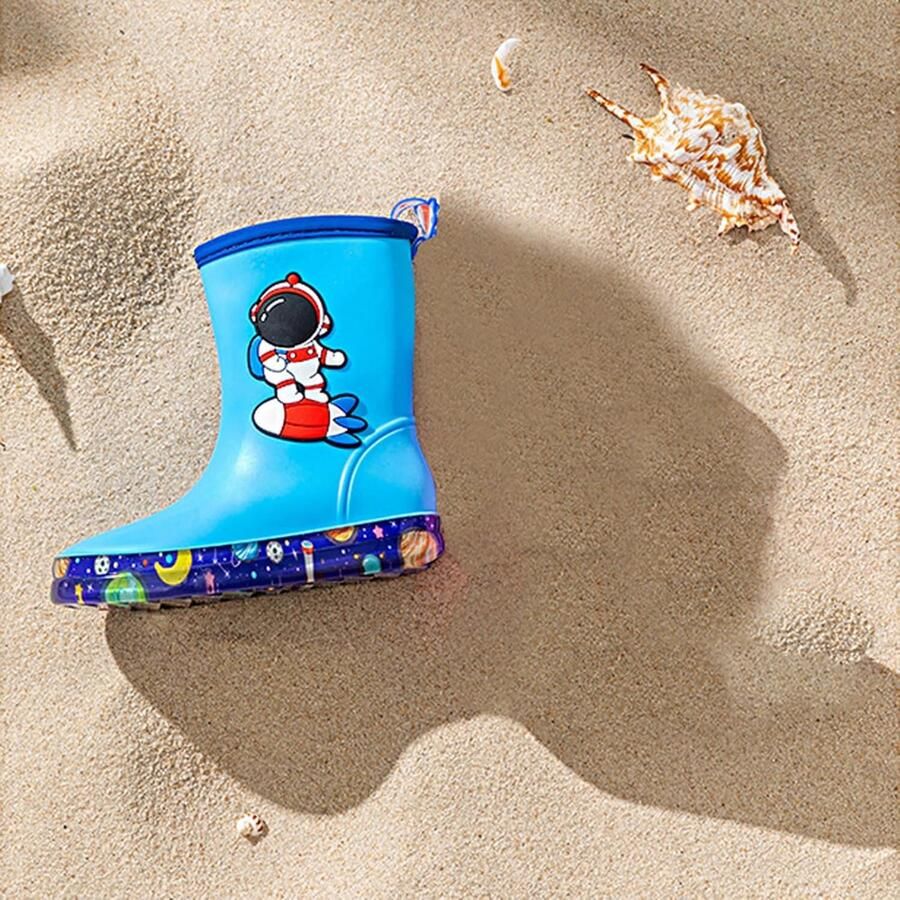 Laarzen voor kinderen cartoon schattig regenlaarzen kinderen baby waterdichte schoenen antislip rubberen laarzen en enkellaarzen rubberen