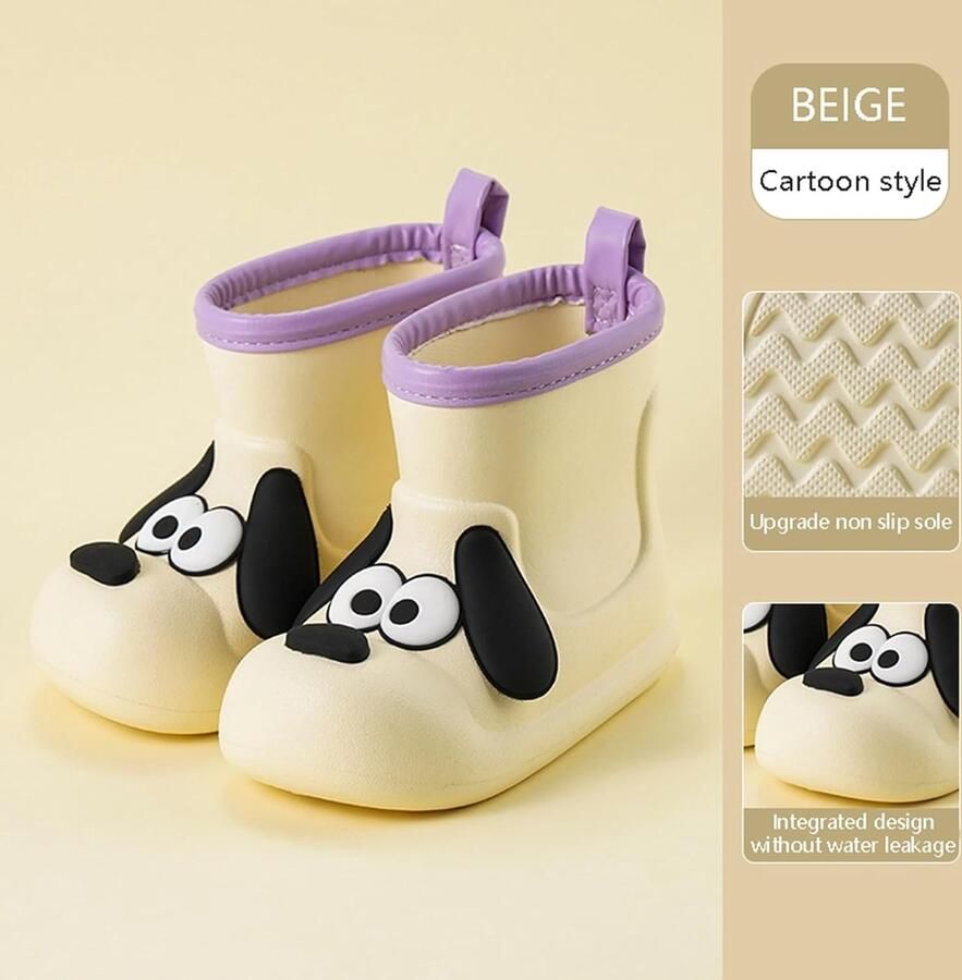 Laarzen voor kinderen cartoon schattig regenlaarzen kinderen baby's s antislip rubberen laarzen waterdichte schoenen rubberen