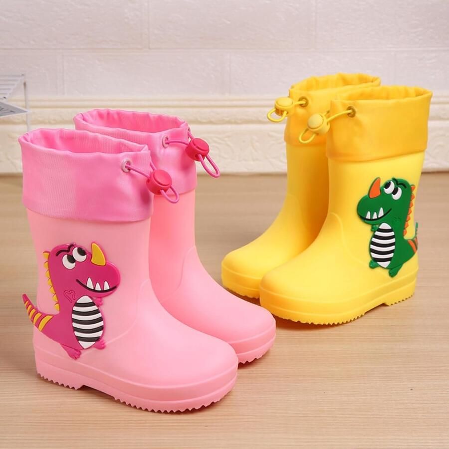 Laarzen voor kinderen cartoon schattig regenlaarzen kinderen baby's rubberen laarzen antislip waterdichte schoenen laarzen en enkellaarzen rubberen