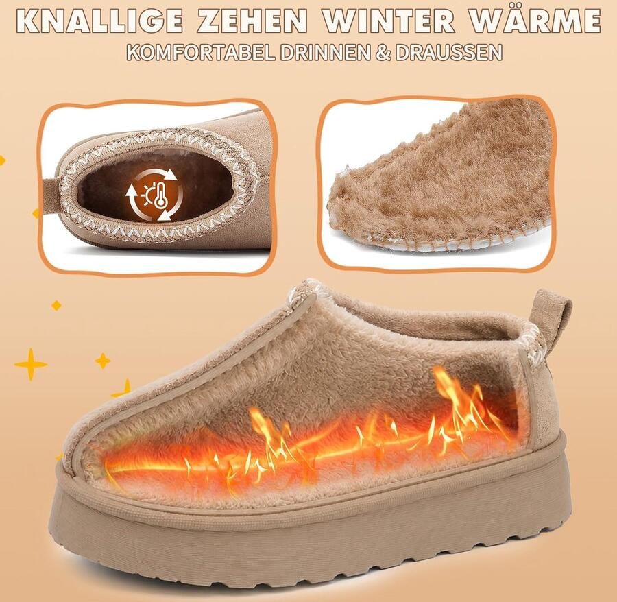 Laarzen voor kinderen gevoerd warme pantoffels voor