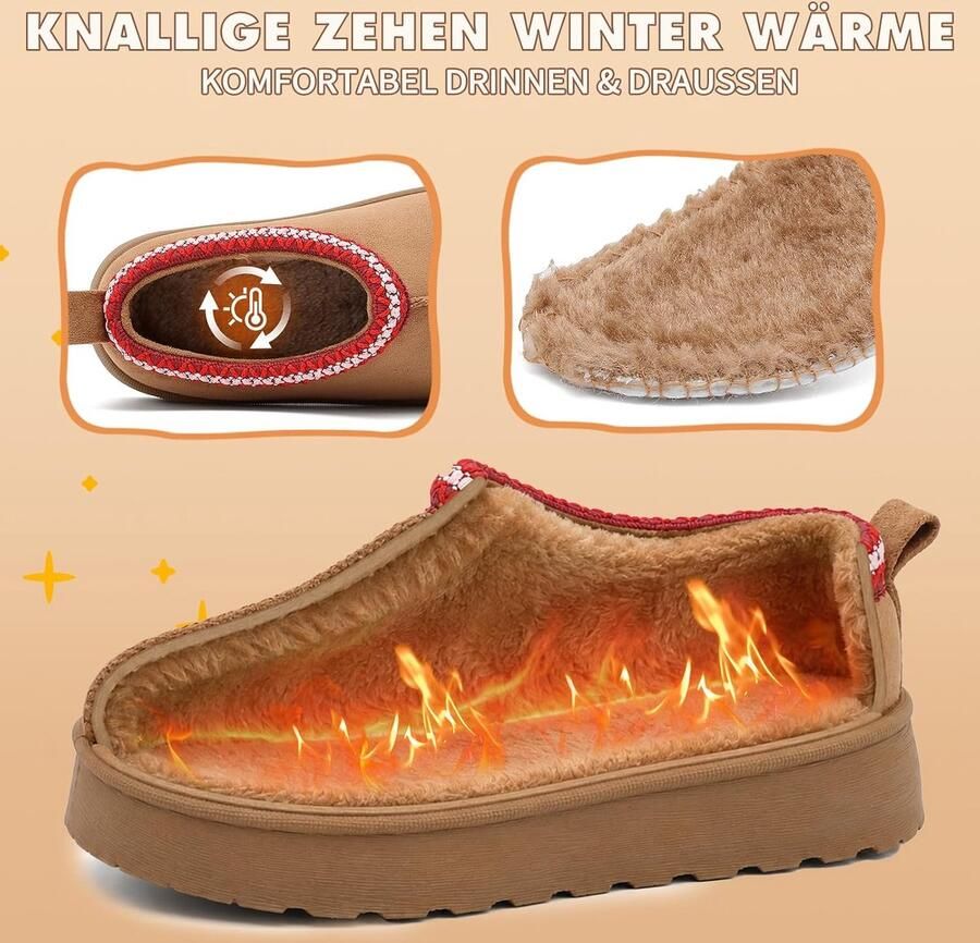 Laarzen voor kinderen gevoerd warme pantoffels voor