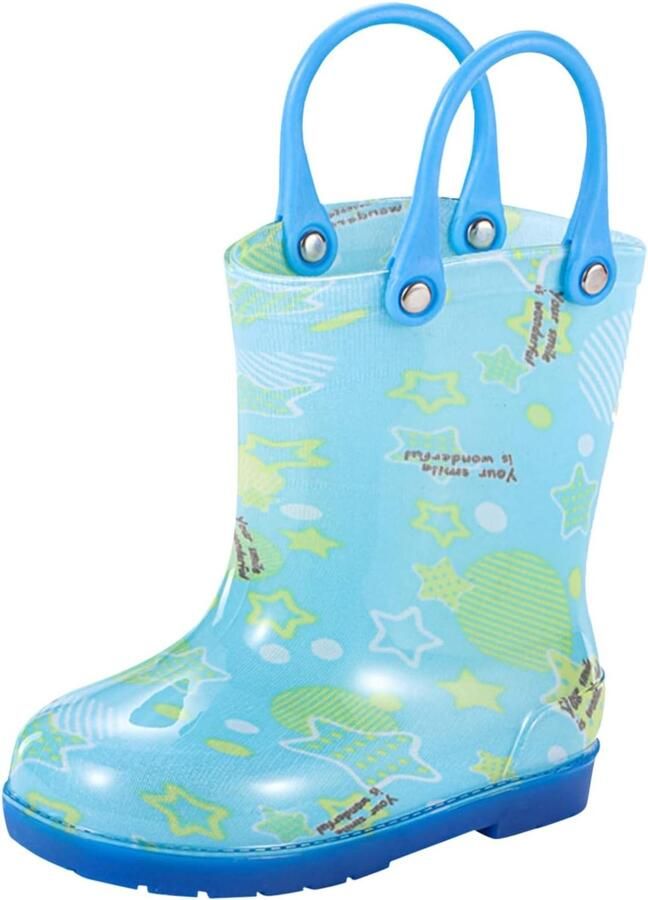 Laarzen voor kinderen regenboogkleur kleurverloop regenlaarzen kinderen baby antislip laarzen en laarzen rubberen laarzen waterdichte rubberen laars