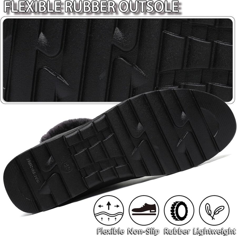 Laarzen Warm Gevoerde Sneeuwlaarzen Schoenen Winter Slip-On Korte