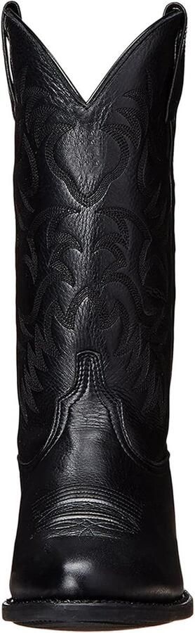 Laarzen Westelijk Hiel Puntige Teen Opschuiven Mid Calf Laarzen SN071164
