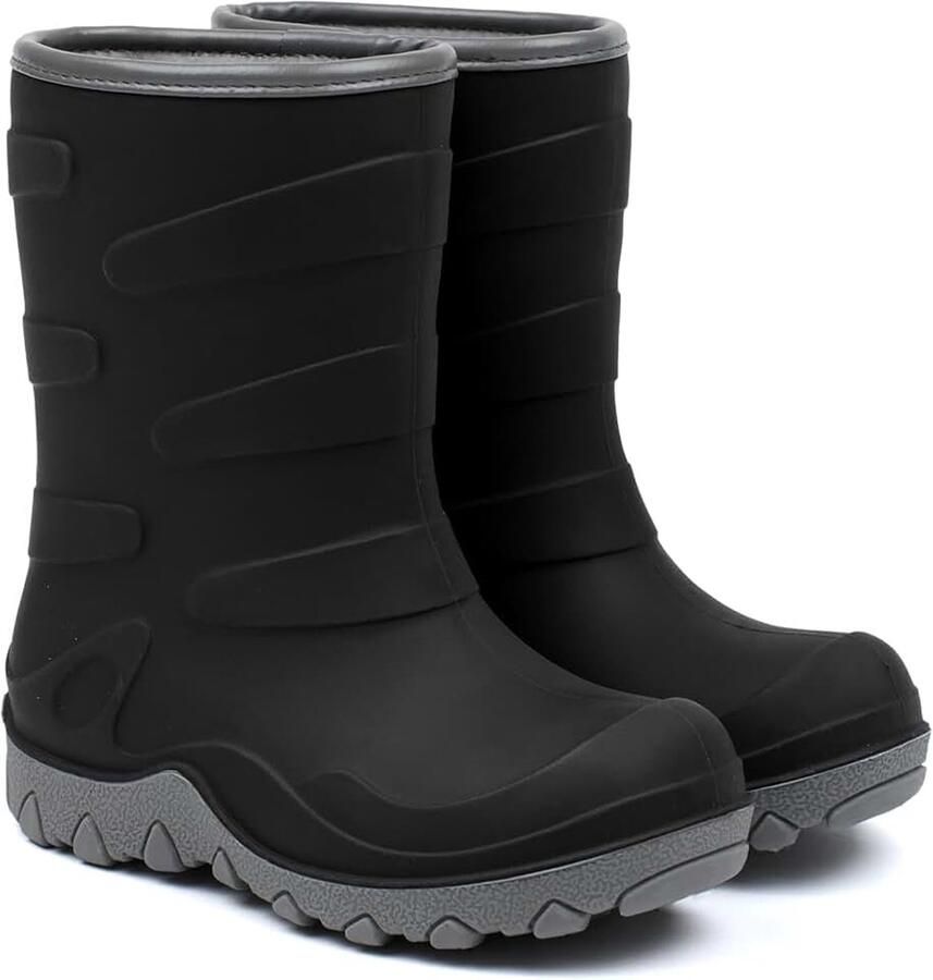 Laarzen winterlaarzen thermische rubberlaarzen gevoerd waterdicht warm en isolerend winddicht thermolaarzen van natuurlijk rubber ultra warm sneeuwlaarzen