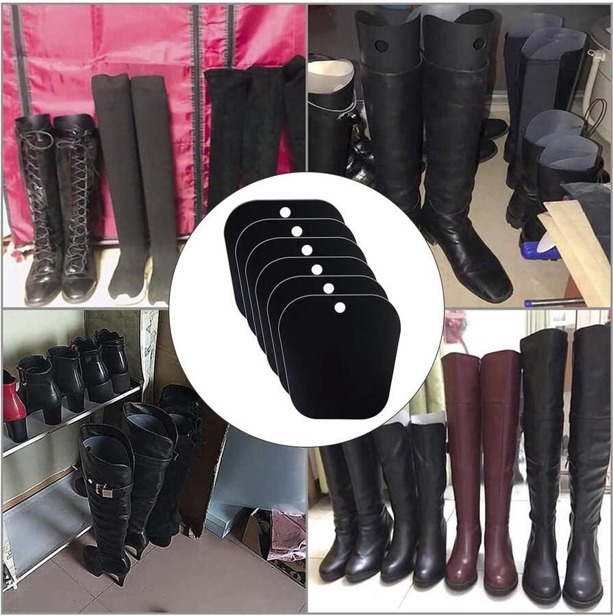 Laarzenspanner voor Lange en Korte Laarzen Herbruikbare Laarshouder 6 Stuks en nen Laars Brancard Vorm