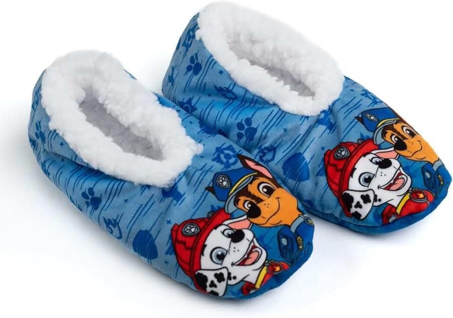 Labels Paw Patrol Peppa Pig Ballerina's voor en ABS-winterpantoffels gevoerd kinderpantoffels