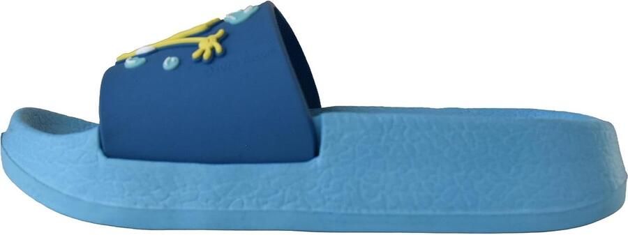 Labels Spongebob Badslippers met sponskop voor jongens Patrick Bubble badslippers antislip blauw