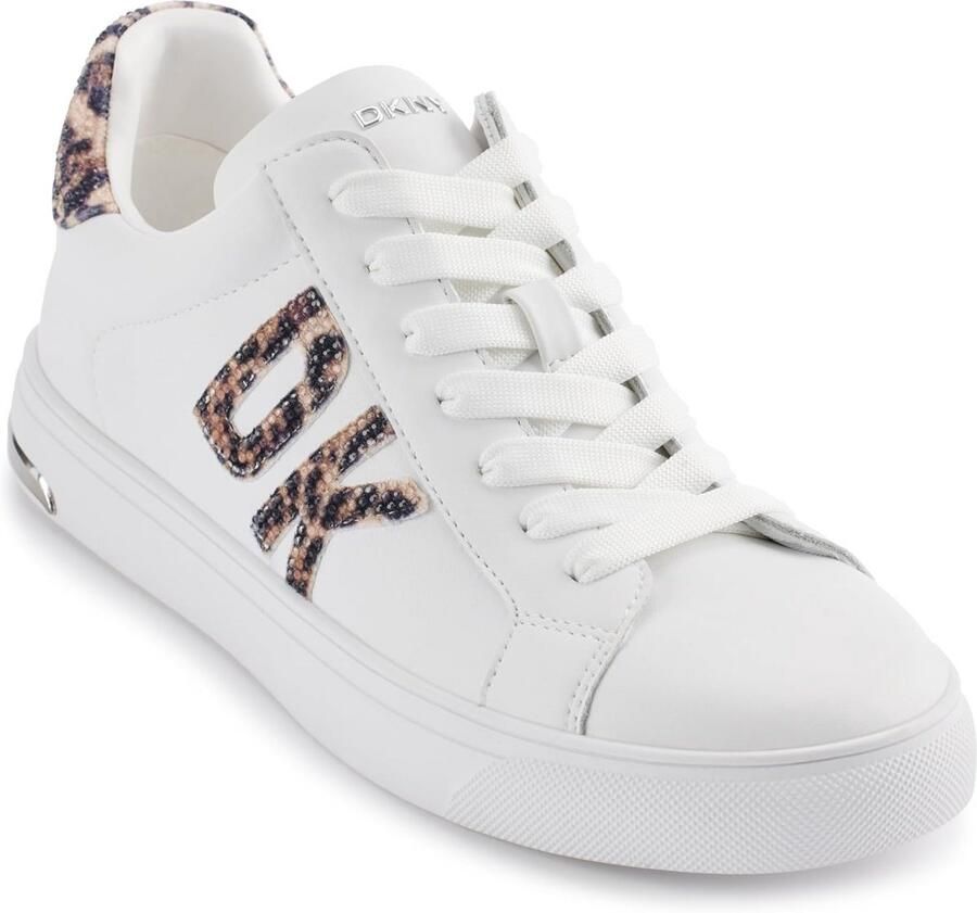 Lace Up Dames Sneakers met Luipaardprint Accent