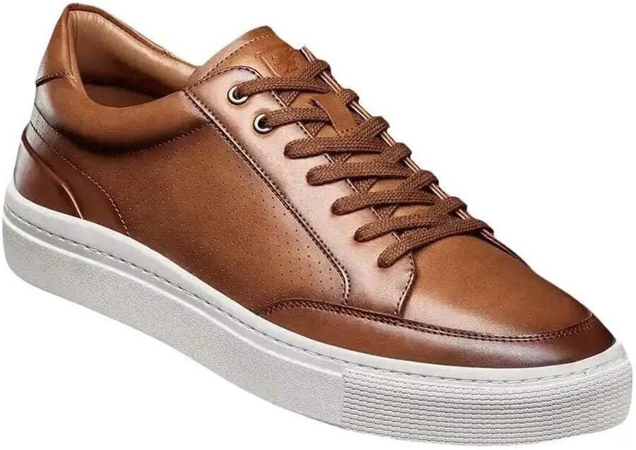 Lace Up Sneakers voor Heren met Uitneembaar Voetbed