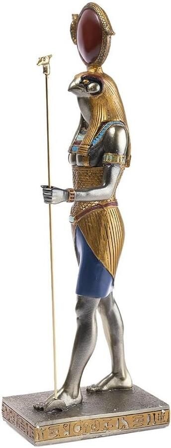 Lachineuse Beeld Ra Egyptische God Beeldje decoratie Oud Egypte Beeldje Egyptisch object Falcon Hoofd Eagle Vogel Egyptische buste Origineel cadeau-idee voor binnen