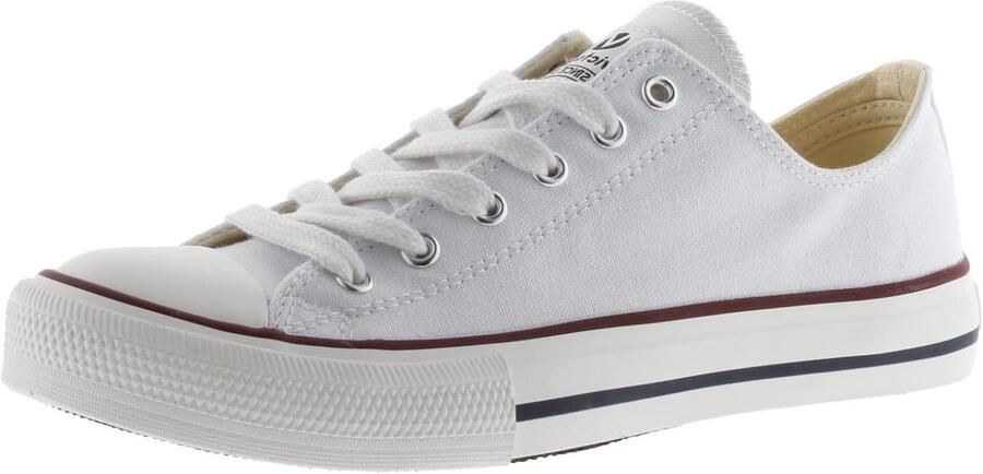 Lage Canvas Sneakers met Rubberen Neus voor Kinderen en Volwassenen