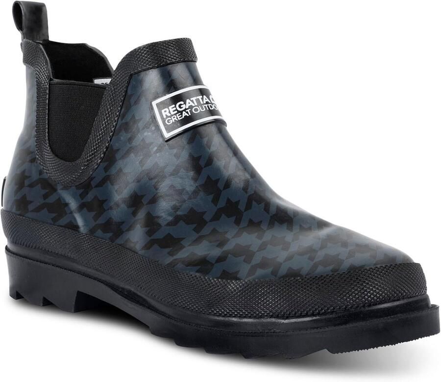 Lage Dames Regenlaarzen Rubber Waterdicht Comfortabele Korte Laarzen