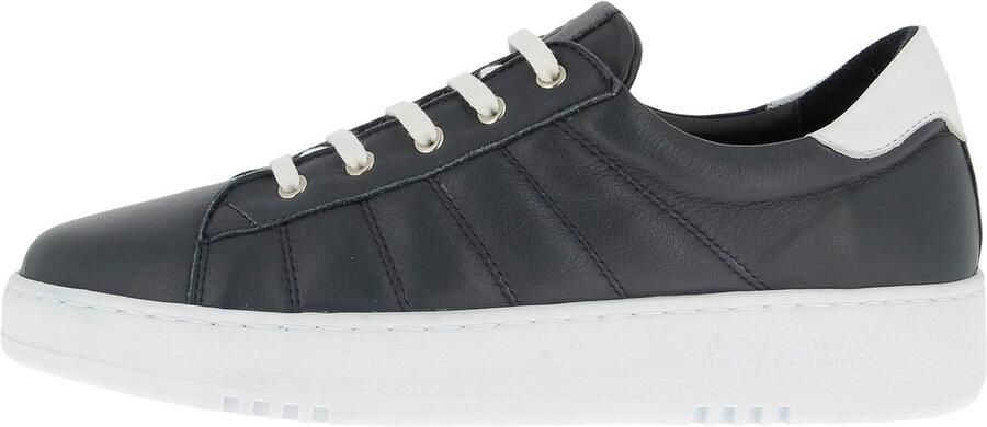 Lage Leren Dames Sneakers Comfortabel Flexibel