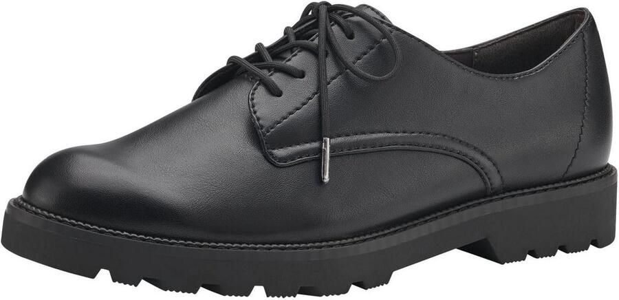 Dames veterschoen lage model comfortabel en modieus