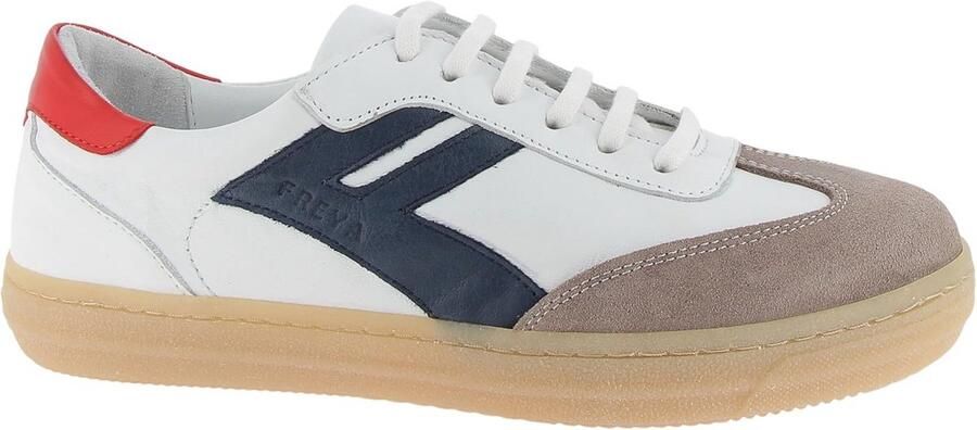 Lage damessneakers van leer voor dagelijks comfort en stijl