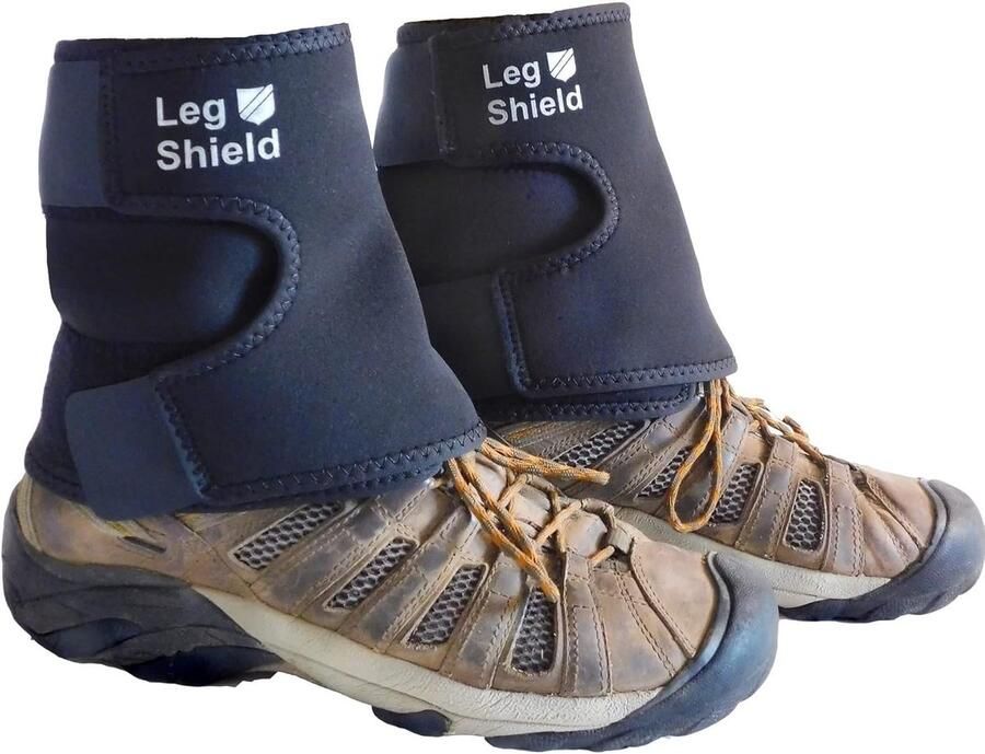 Lage Gaiters Beenbeschermers Buitenactiviteiten Klitband sluiting lengte Zwart