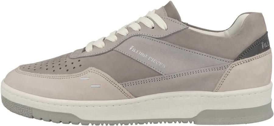 Lage Sneakers Herenschoenen Dagelijks Gebruik Hoogwaardig Nubuck Wit