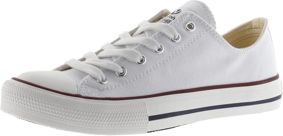 Lage Sneakers Kinderschoenen Canvas Dagelijks Gebruik Rubberen Neus