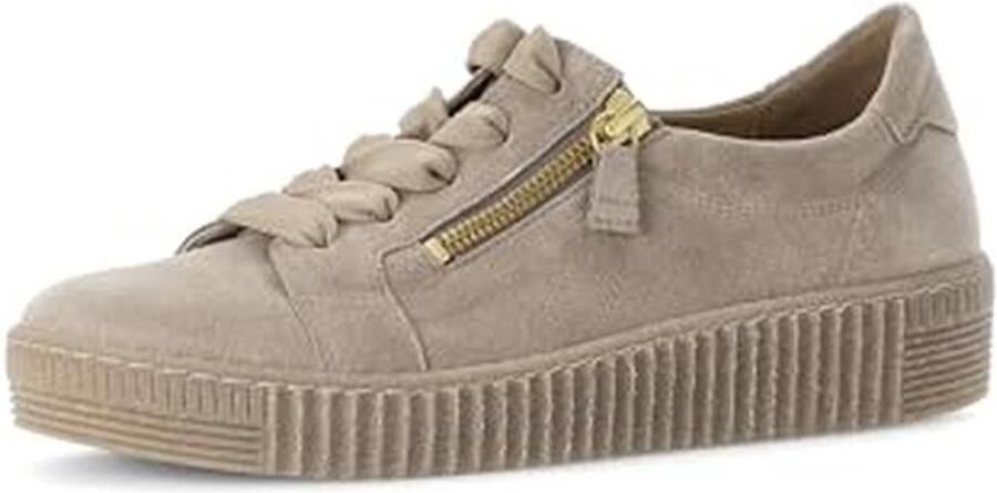 Lage Sneakers voor Dames met Uitneembaar Voetbed en Rits