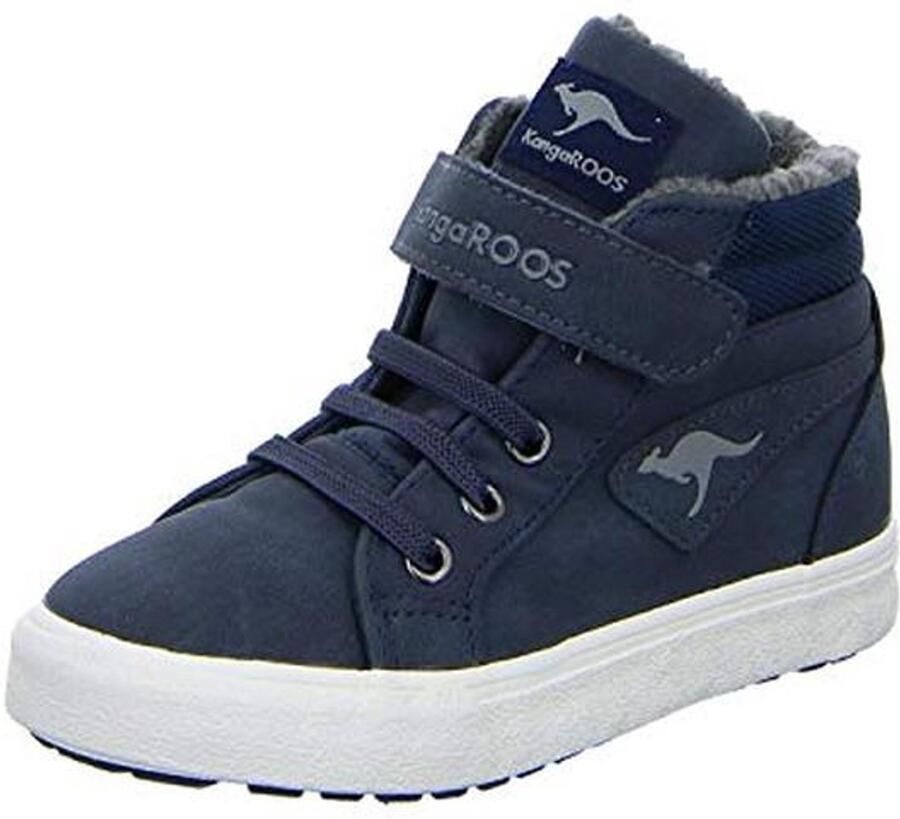 Lage sneakers voor kinderen in herfstkleuren met klittenbandsluiting