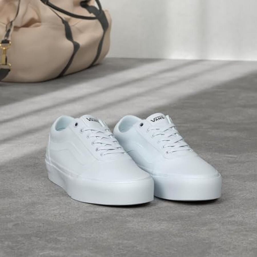 Lage Top Platform Canvas Sneakers voor Dames