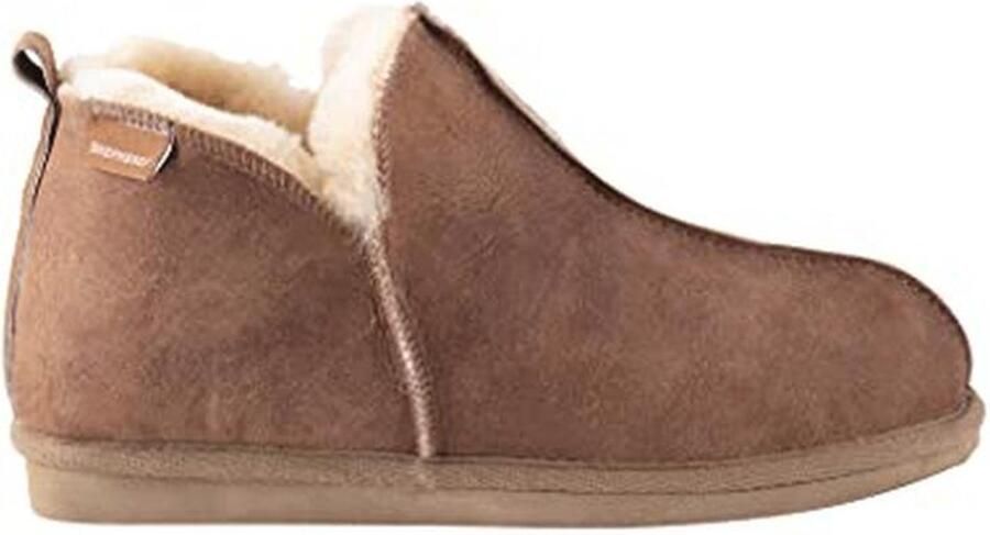 Lage top schapenvacht slippers voor vrouwen