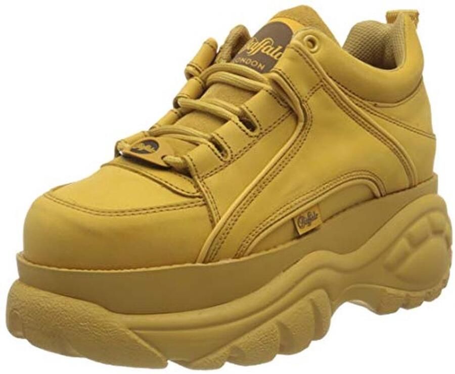 Lage Top Sneakers voor Dames Marineblauw met Plateauzool