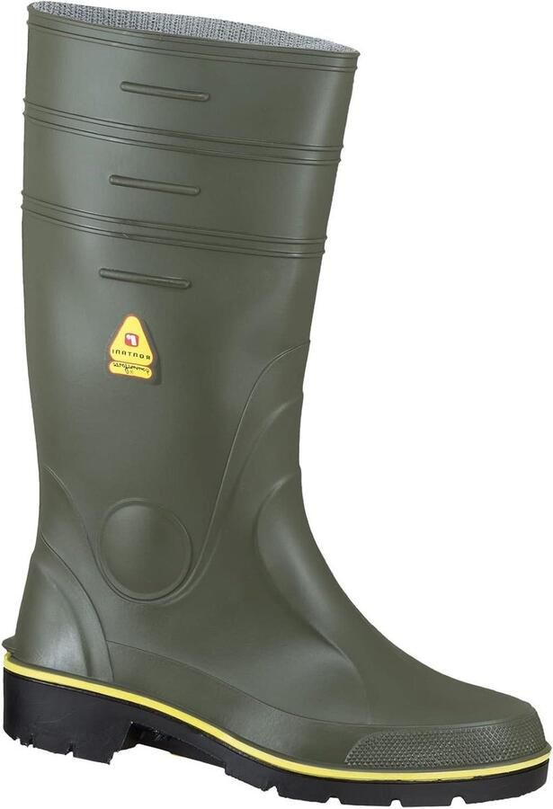 Werklaarzen Hoge laarzen Landbouw en bosbouw Antislipcertificering SRA Kniehoog Zwart
